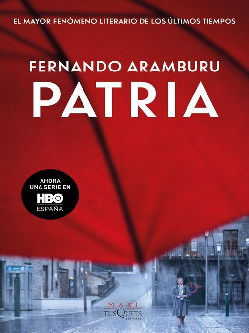 Title details for Patria by Fernando Aramburu - Wait list